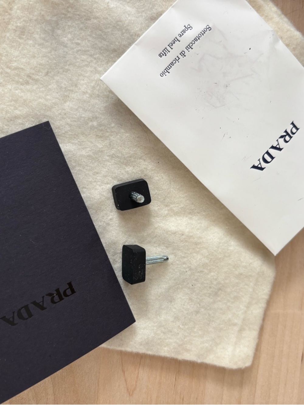 Prada Black Seta Calf Leather Knee High Boots Kitten Heel EU 36 US 6 Pointed Toe - Picture 11 of 16